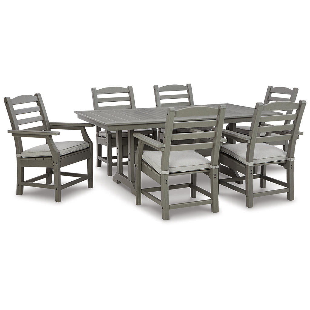 Visola Outdoor Dining Table with 6 Chairs Signature Design by Ashley® Uncategorized