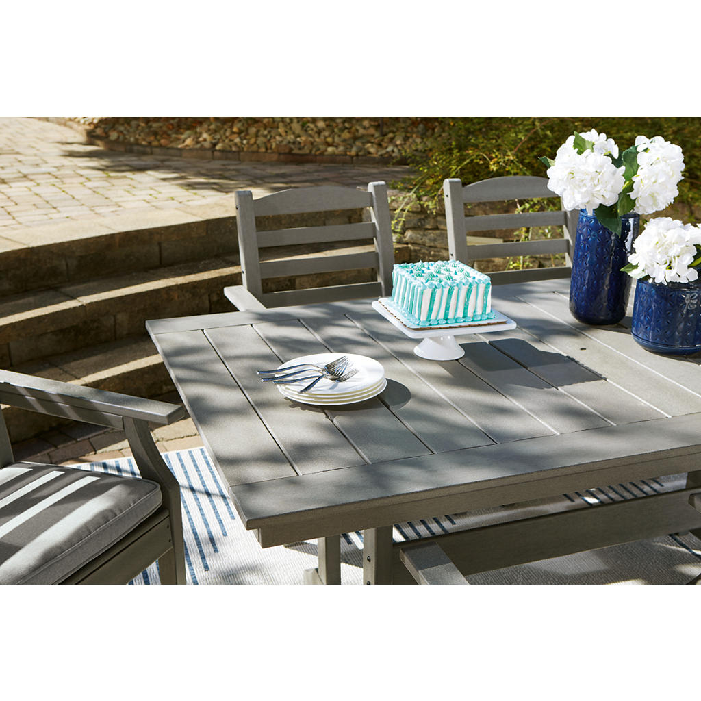 Visola Outdoor Dining Table with 6 Chairs Signature Design by Ashley® Uncategorized