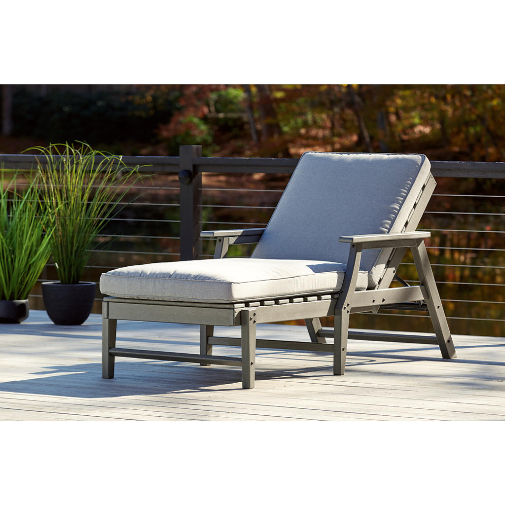 Visola Chaise Lounge with Cushion Signature Design by Ashley® Outdoor