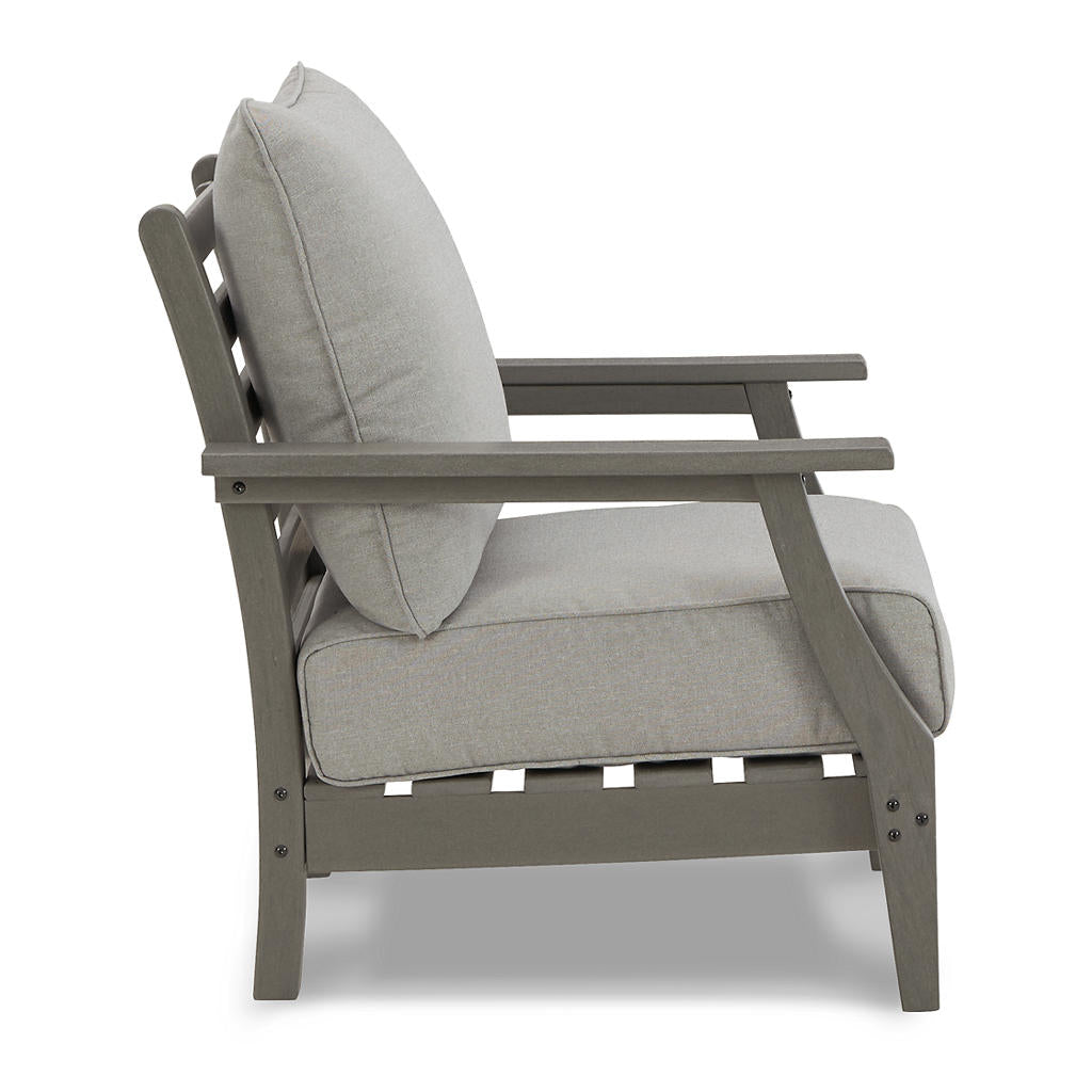Visola Outdoor Sofa, 2 Lounge Chairs and Coffee Table Signature Design by Ashley® Uncategorized