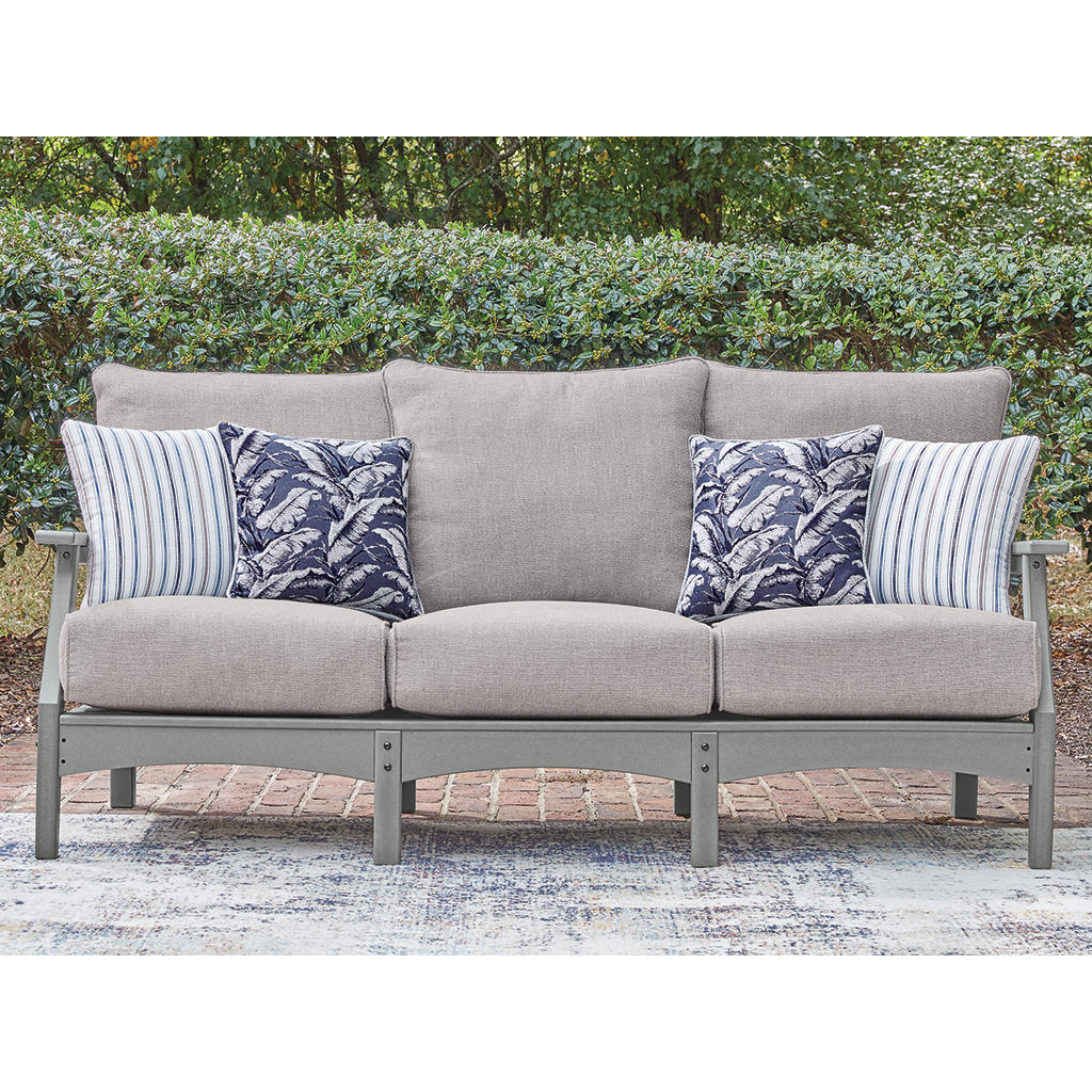 Cove Beach Outdoor Sofa with Cushion Signature Design by Ashley® Outdoor
