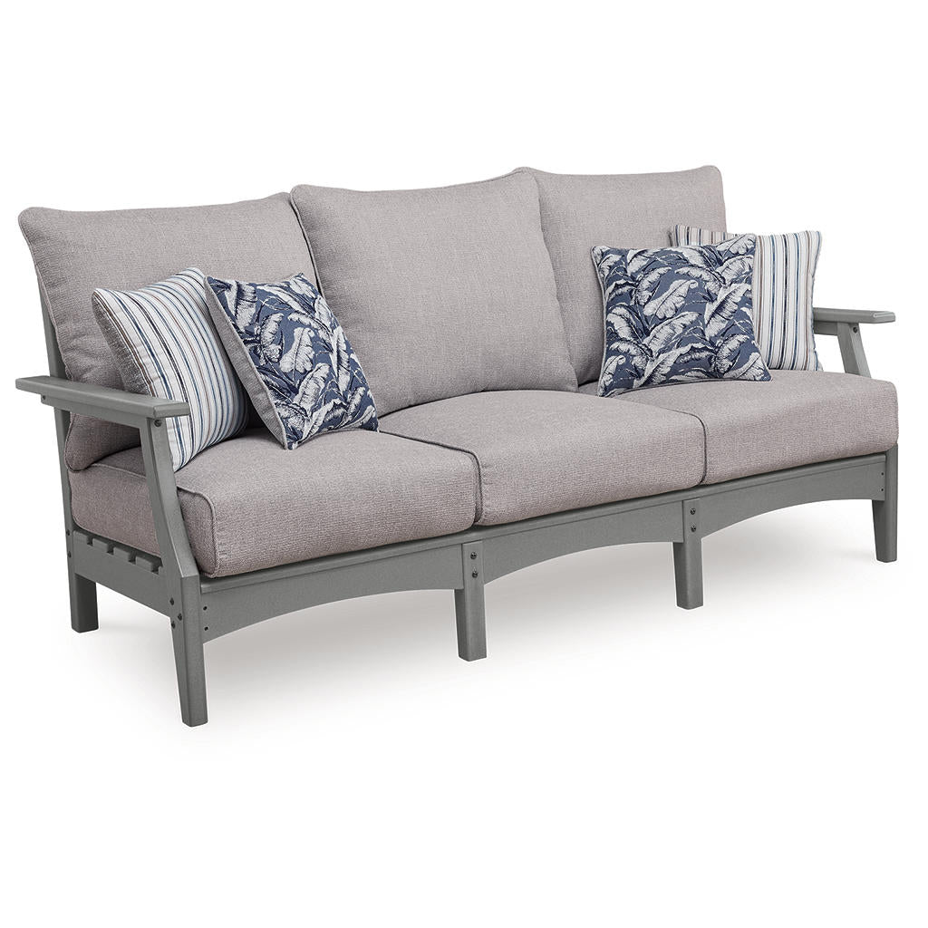 Cove Beach Outdoor Sofa with Cushion Signature Design by Ashley® Outdoor