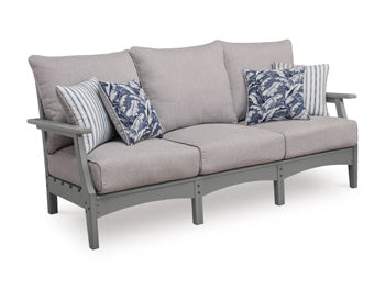 Cove Beach Outdoor Sofa with Cushion Signature Design by Ashley® Outdoor