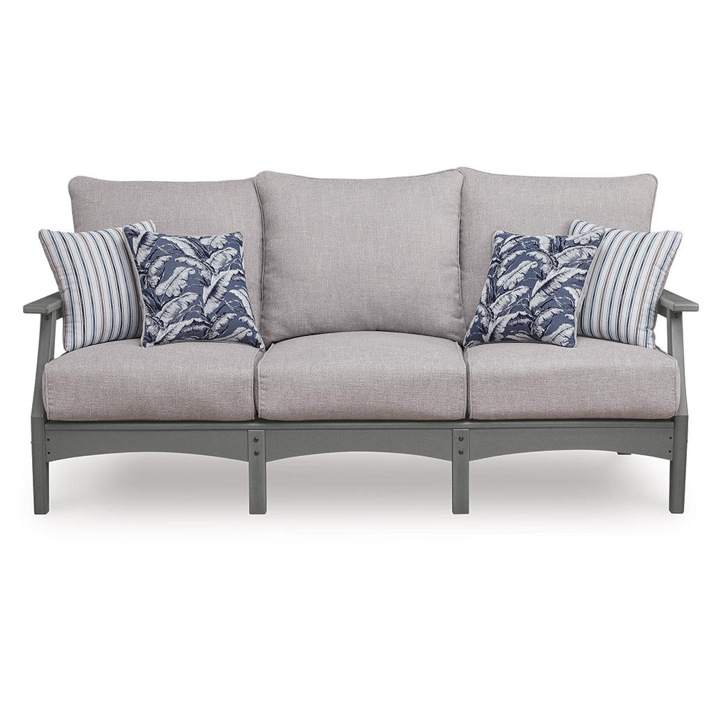 Cove Beach Outdoor Sofa with Cushion Signature Design by Ashley® Outdoor