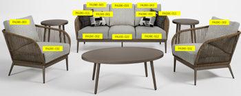 Swiss Valley Seat Cushion (022) — Outdoor Replacement Signature Design by Ashley® Component Skus