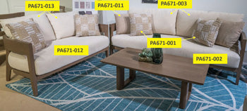 Serene Bay Pillow Signature Design by Ashley® Component Skus