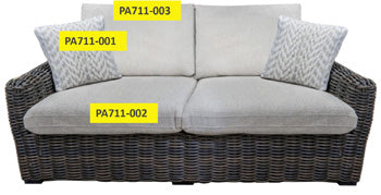 Kimora Seat Cushion Signature Design by Ashley® Component Skus