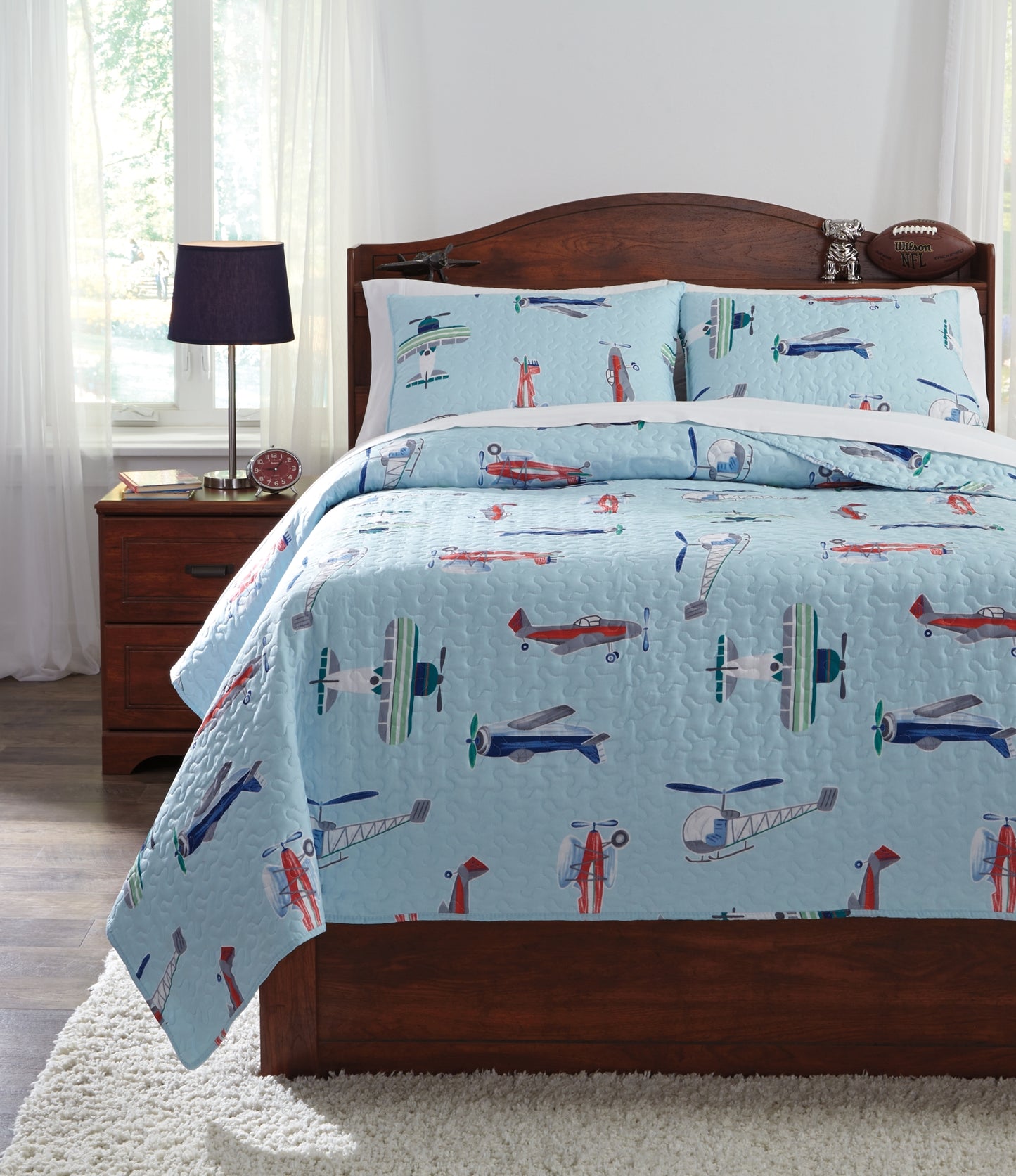 McAllen 3-Piece Full Quilt Set