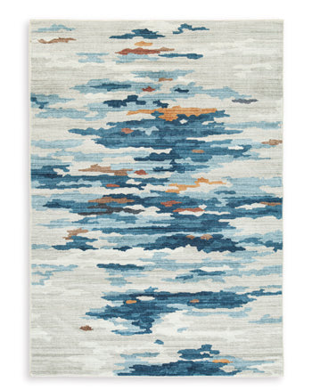 Vinlett 8' x 10' Washable Rug Signature Design by Ashley® Rugs