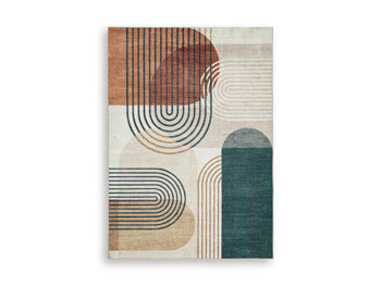 Farrendale Washable 5' x 7' Area Rug Signature Design by Ashley® Rugs
