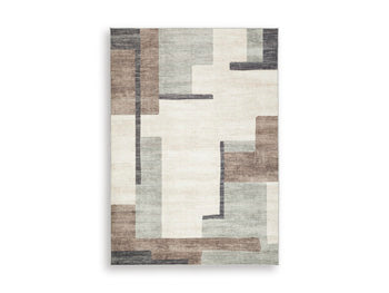 Larkport Washable 5' x 7' Area Rug Signature Design by Ashley® Rugs
