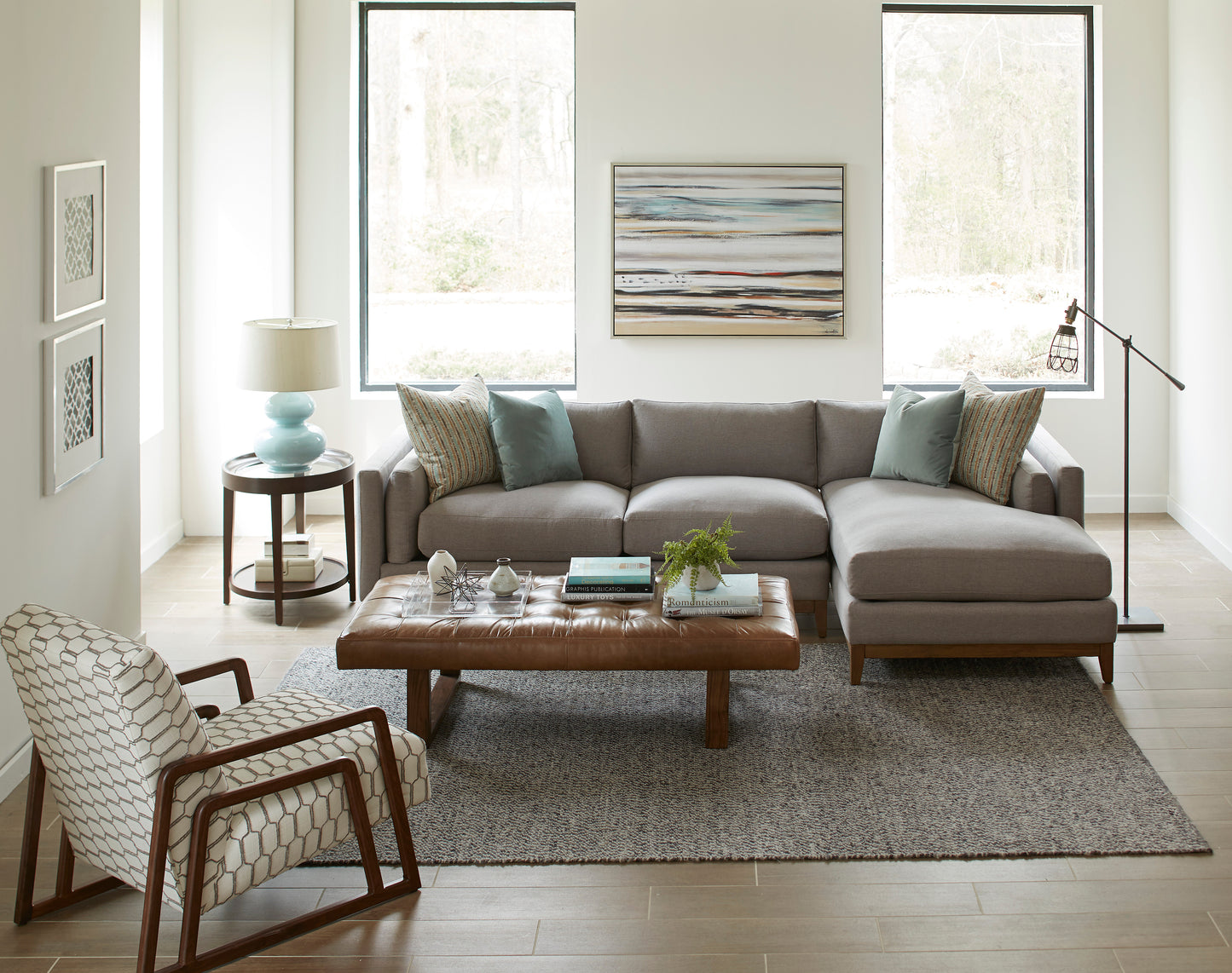 Jonathan Louis Kelsey Condo Sofa — Full Comfort, Apartment Scale Jonathan Louis Sofa