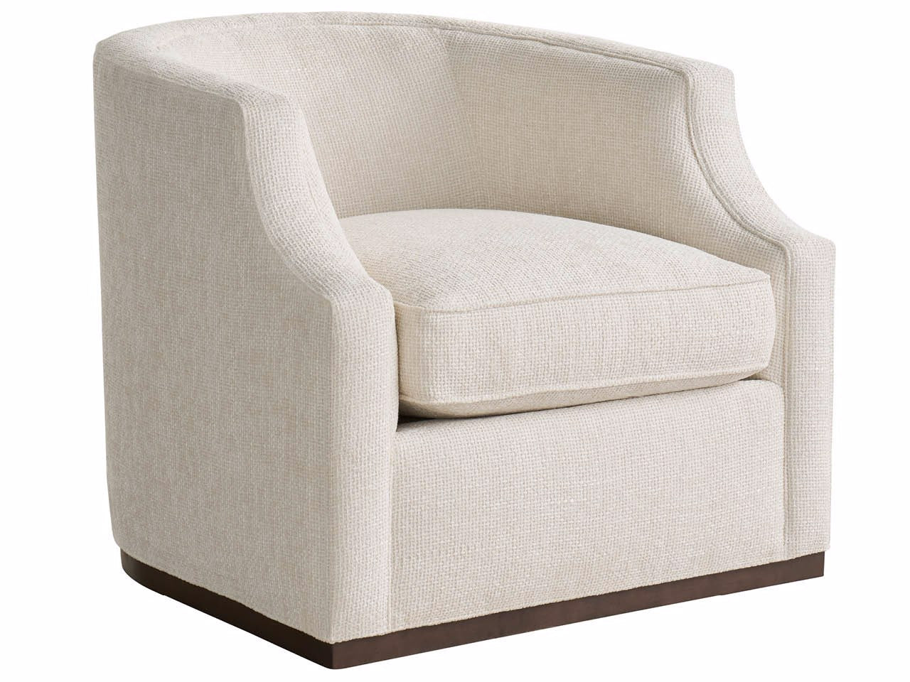 Universal Furniture Sara Swivel Chair — Nona Vanilla — Sara Collection