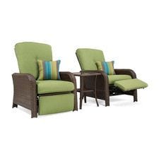 Sawyer Patio Recliner Set (Green)