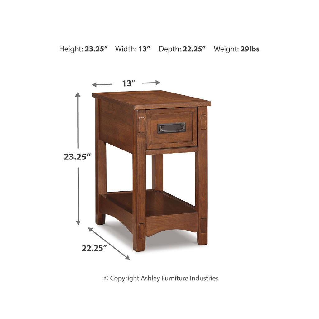 Breegin Chairside End Table Signature Design by Ashley® Living Room