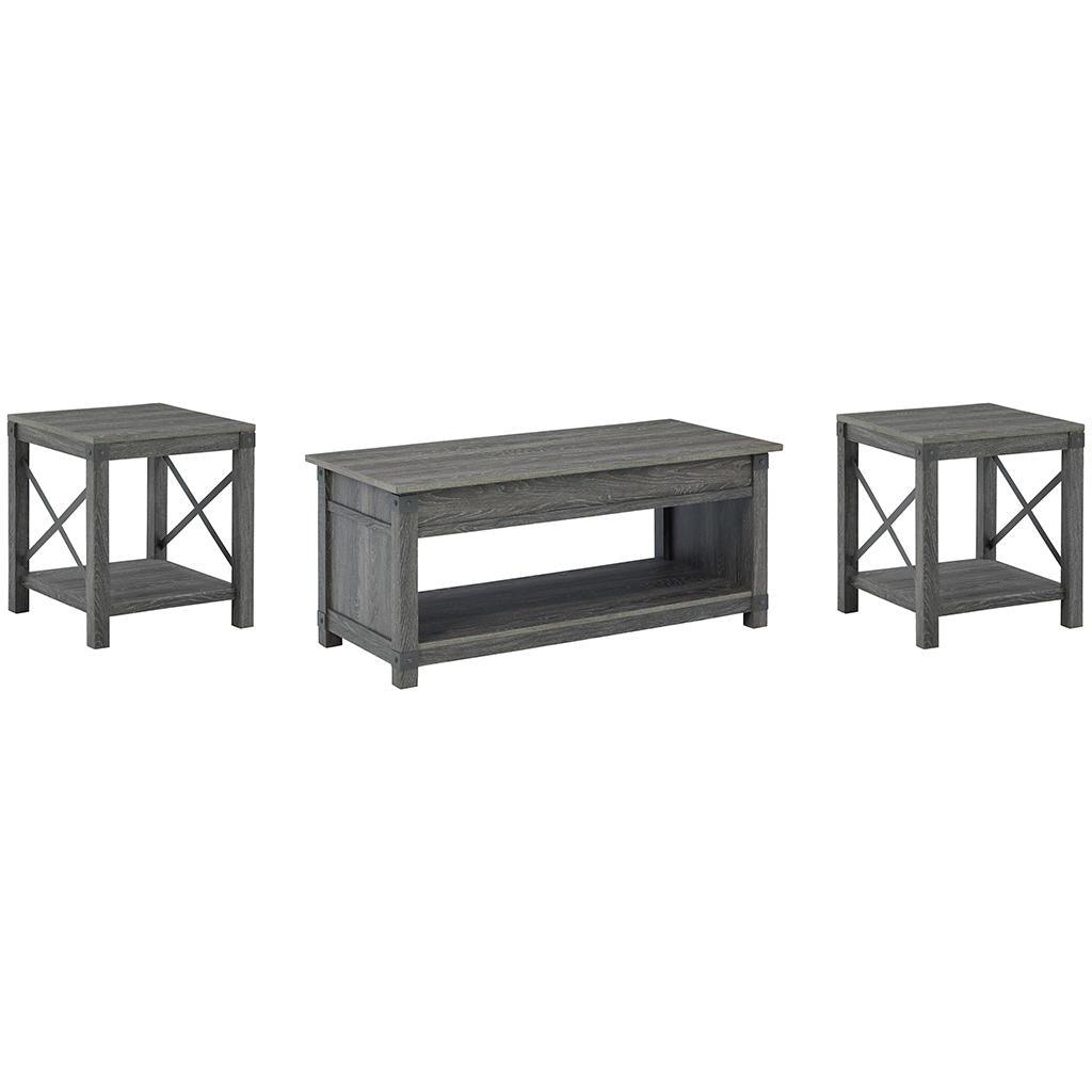 Freedan Coffee Table and 2 End Tables Signature Design by Ashley® Uncategorized