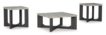 Sharstorm Table Set of 3 — Faux Cement MEGA-TUFF Signature Design by Ashley® Living Room