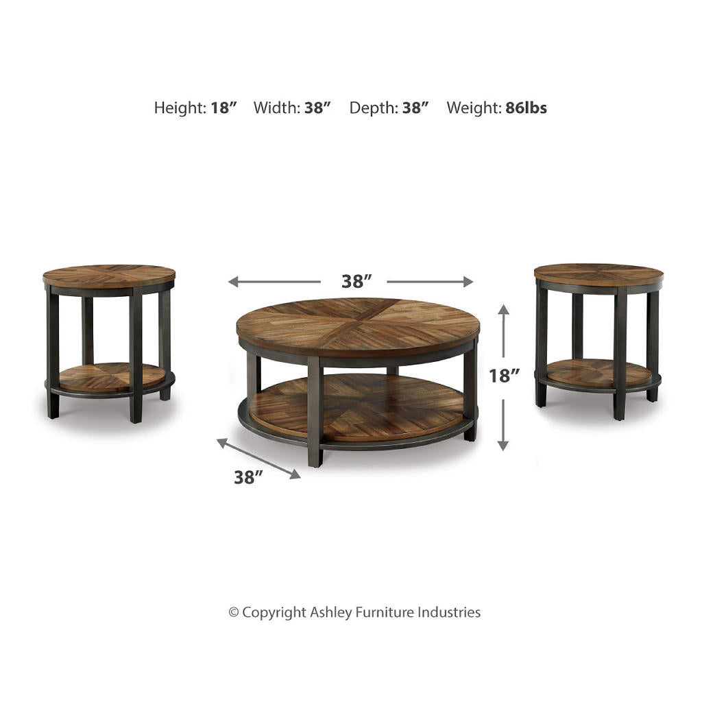 Roybeck Table (Set of 3) Signature Design by Ashley® Living Room