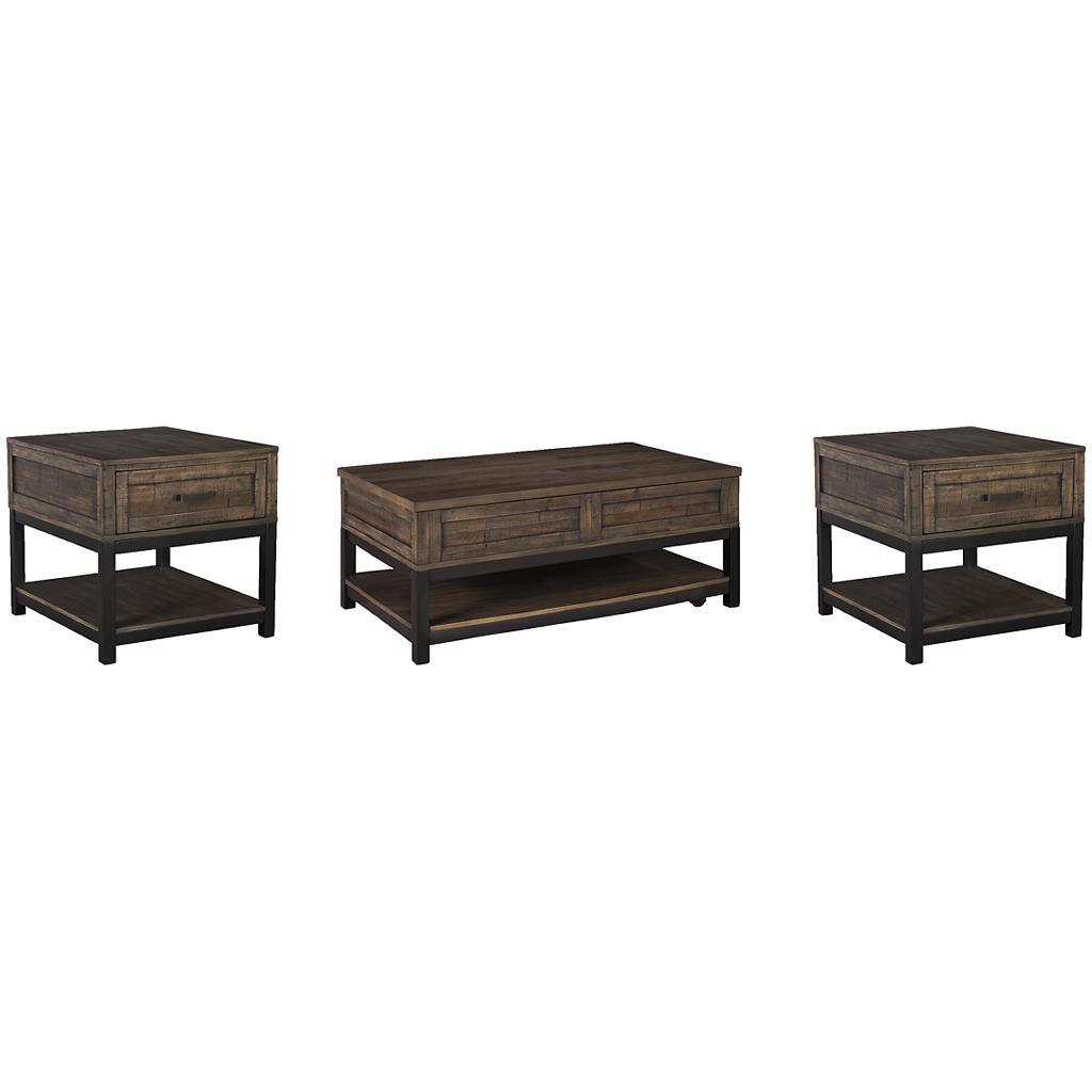Johurst Lift-Top Coffee Table and 2 End Tables Signature Design by Ashley® Uncategorized
