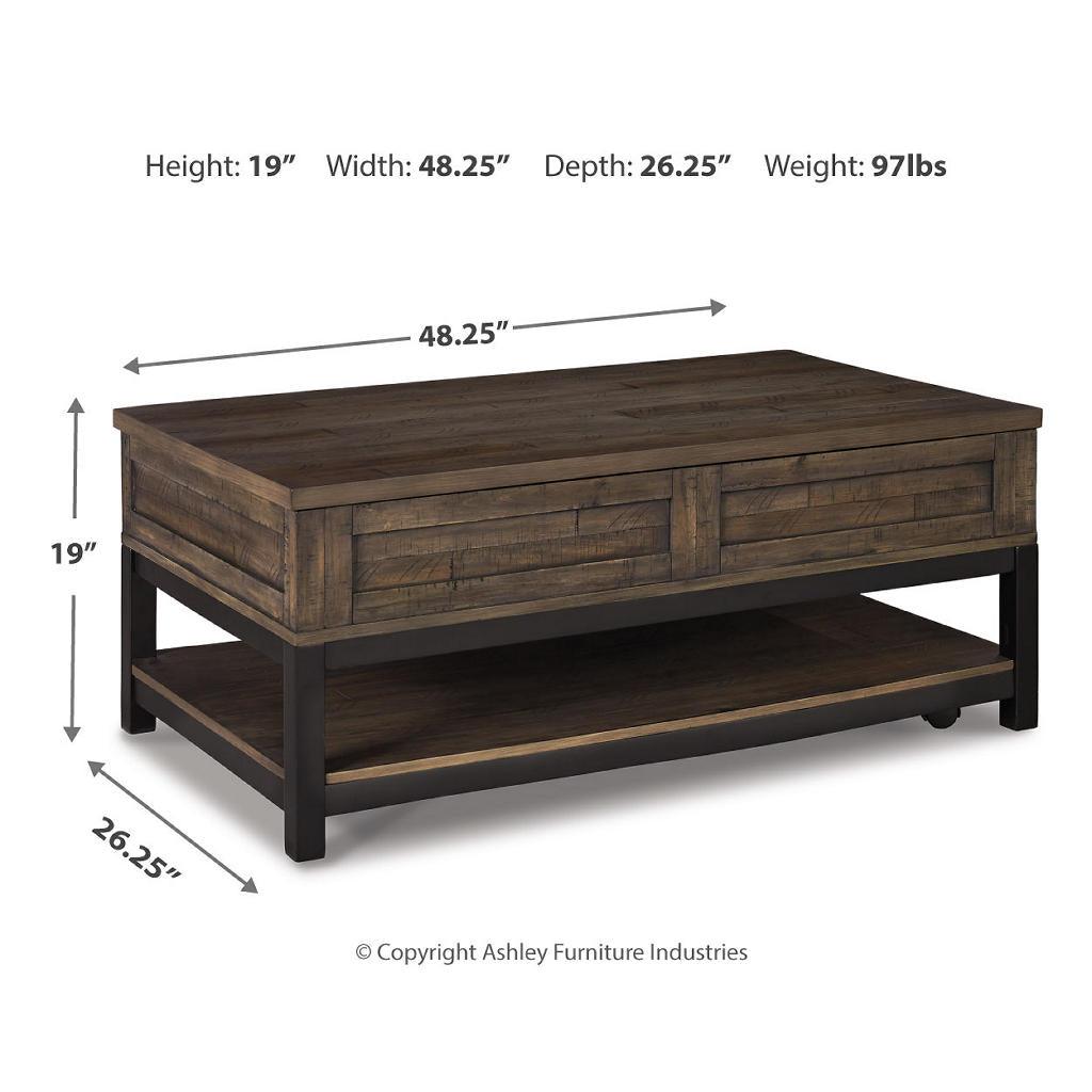 Johurst Lift-Top Coffee Table and 2 End Tables Signature Design by Ashley® Uncategorized