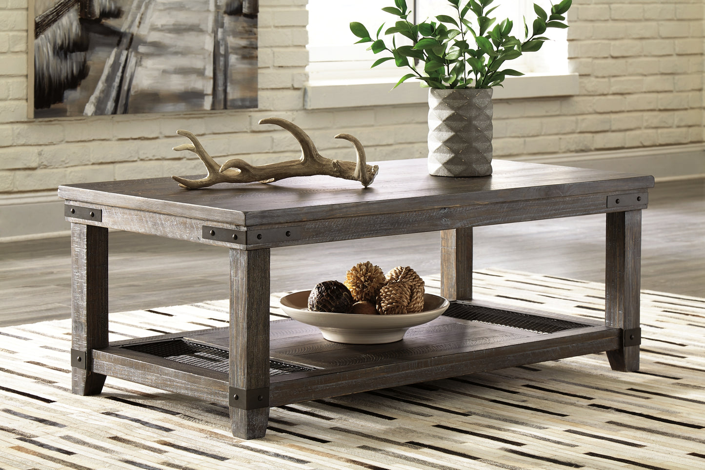 Danell Ridge Coffee Table and 2 End Tables