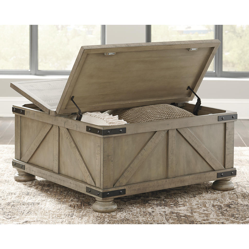 Aldwin Coffee Table With Storage Signature Design by Ashley® Living Room