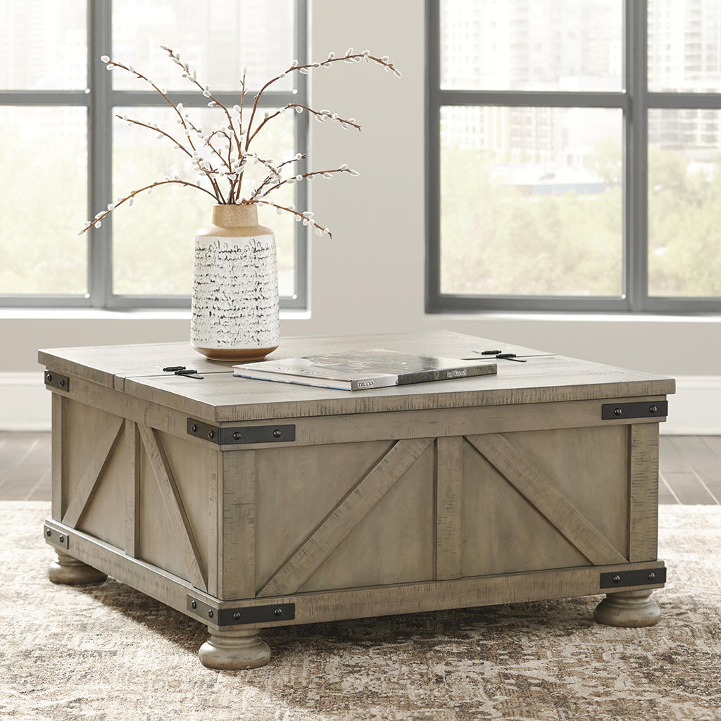 Aldwin Coffee Table With Storage Signature Design by Ashley® Living Room