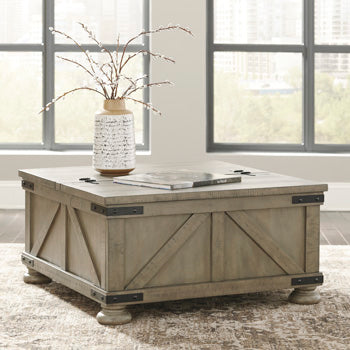 Aldwin Coffee Table With Storage Signature Design by Ashley® Living Room
