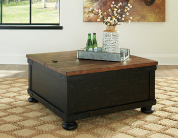 Valebeck Coffee Table with Lift Top Signature Design by Ashley® Living Room