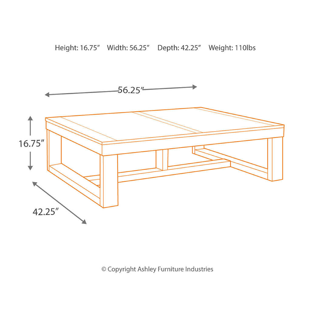 Watson Coffee Table Signature Design by Ashley® Living Room