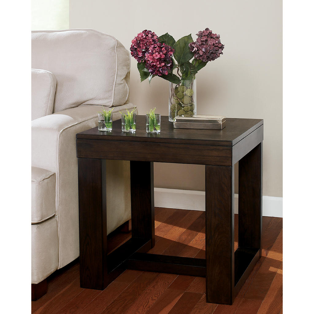 Watson Coffee Table and 2 End Tables with Console Signature Design by Ashley® Uncategorized