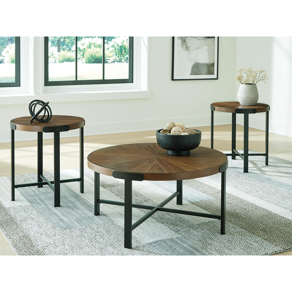 Crosstrail Table (Set of 3) Signature Design by Ashley® Living Room