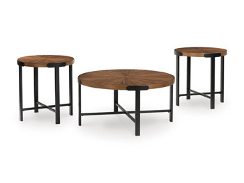 Crosstrail Table (Set of 3) Signature Design by Ashley® Living Room