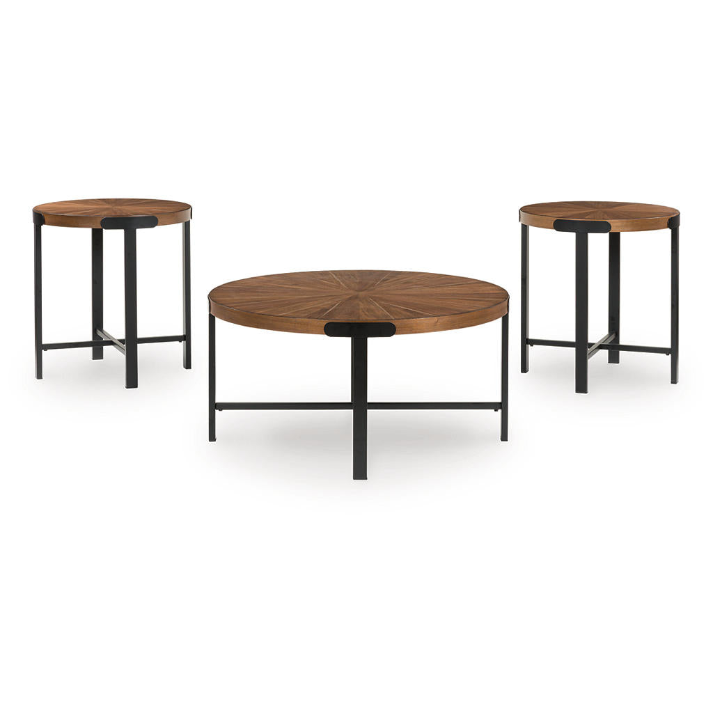 Crosstrail Table (Set of 3) Signature Design by Ashley® Living Room