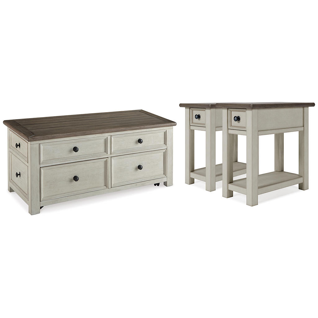 Bolanburg Coffee Table and 2 End Tables Signature Design by Ashley® Uncategorized