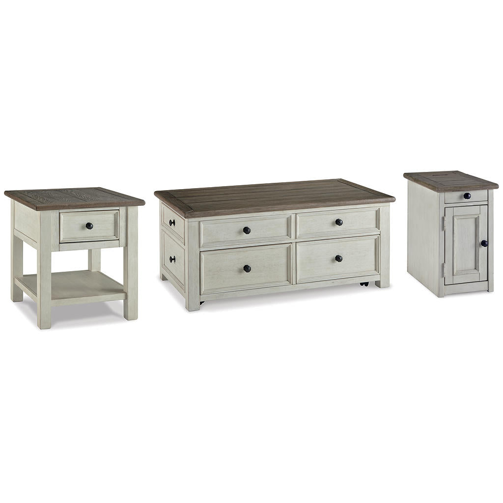 Bolanburg Coffee Table with End Table and Chairside End Table Signature Design by Ashley® Uncategorized