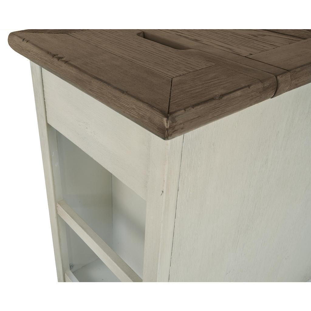 Bolanburg Table Set — Lift-top coffee table and 2 powered chairside tables Signature Design by Ashley® Uncategorized