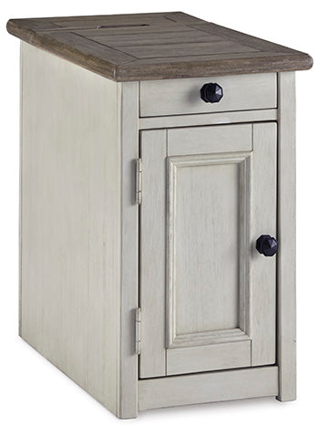 Bolanburg Chairside End Table with USB Ports & Outlets Signature Design by Ashley® Living Room