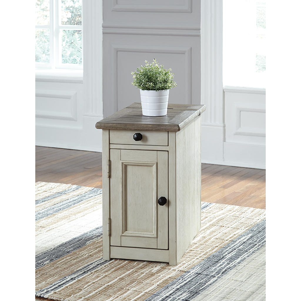 Bolanburg Coffee Table and 2 Chairside End Tables with Console Signature Design by Ashley® Uncategorized