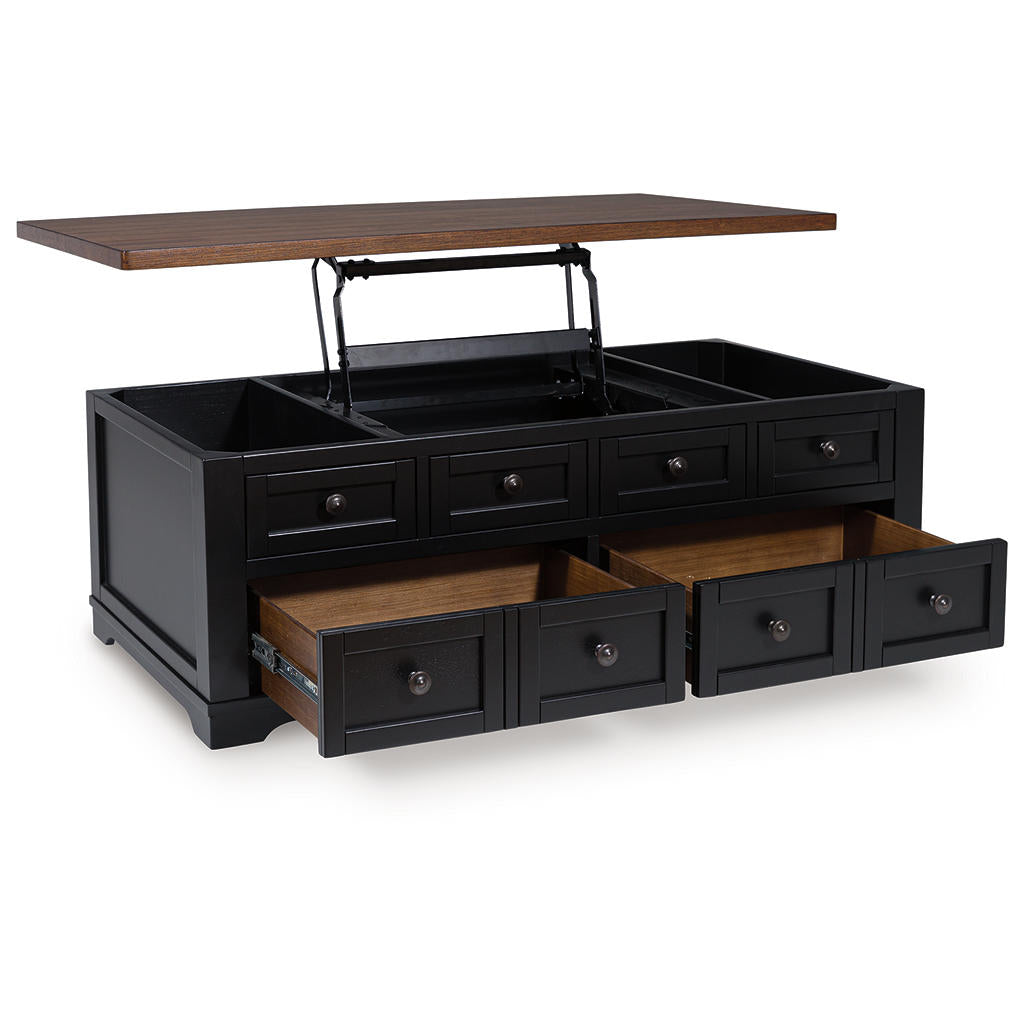 Wildenauer Lift-top Coffee Table and 2 Chairside End Tables Signature Design by Ashley® Uncategorized