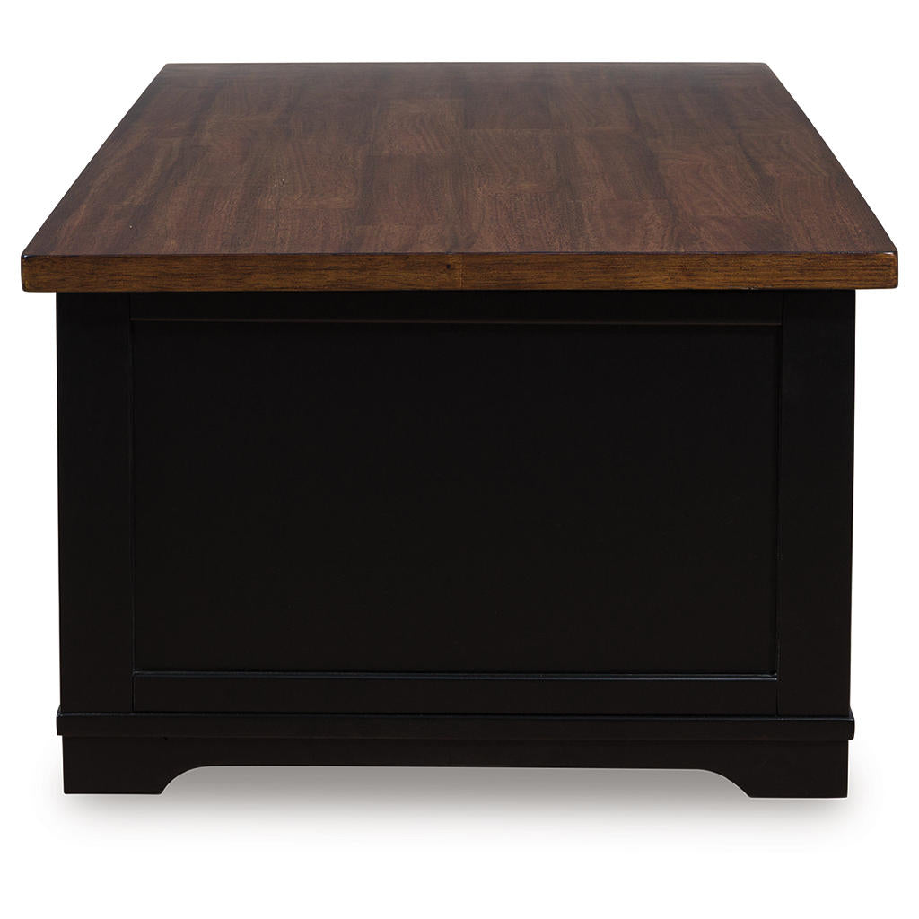Wildenauer Lift-top Coffee Table and 2 Chairside End Tables Signature Design by Ashley® Uncategorized