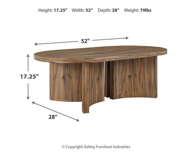 Austanny Coffee Table and 2 End Tables