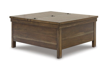 Moriville Lift-Top Coffee Table Signature Design by Ashley® Living Room