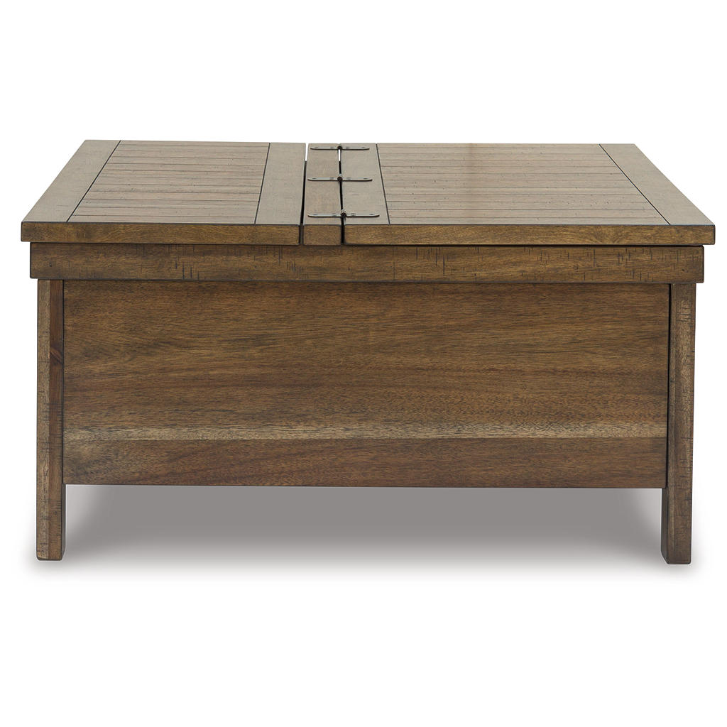 Moriville Lift-top Coffee Table and 2 Chairside End Tables Signature Design by Ashley® Uncategorized
