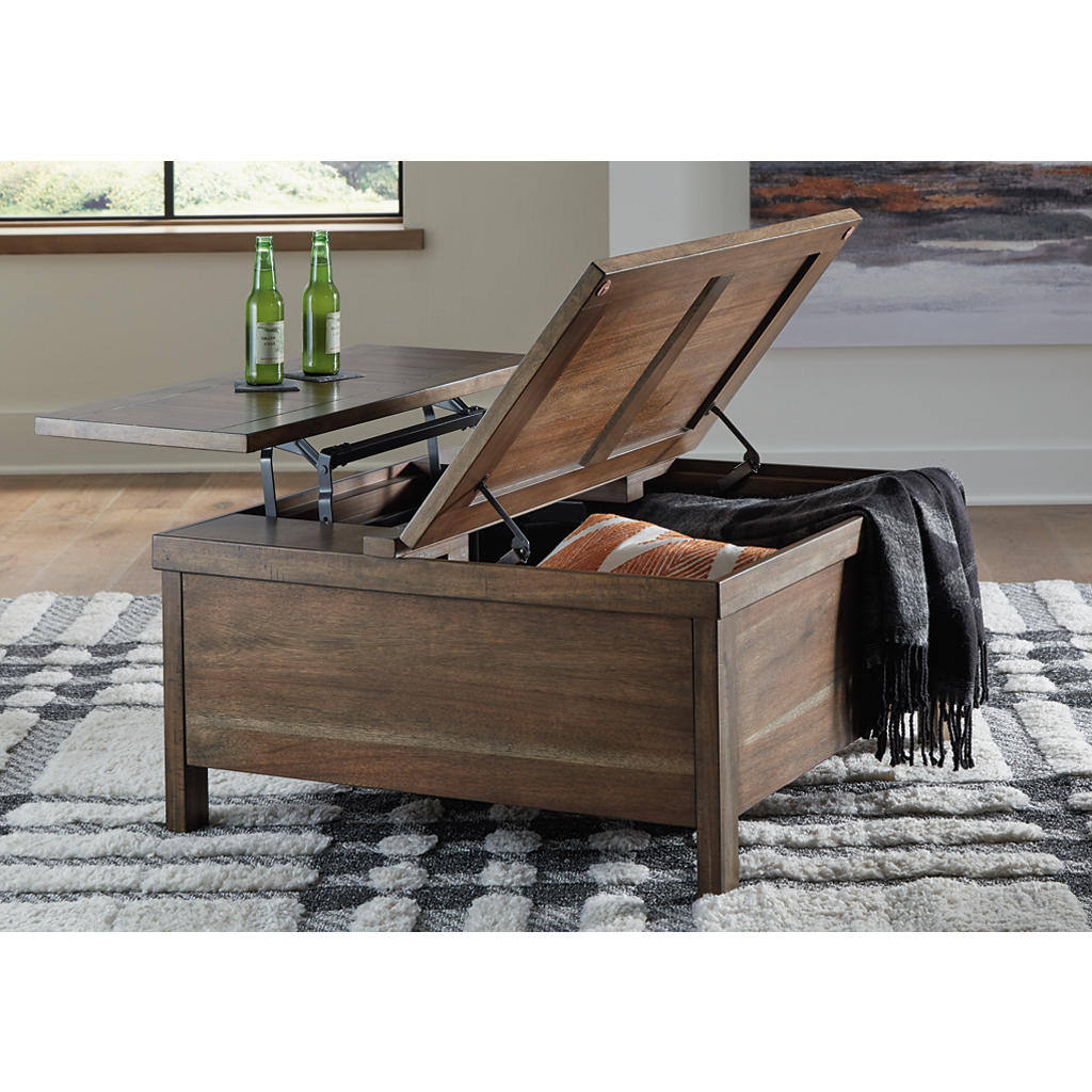 Moriville Lift-top Coffee Table and 2 End Tables Signature Design by Ashley® Uncategorized