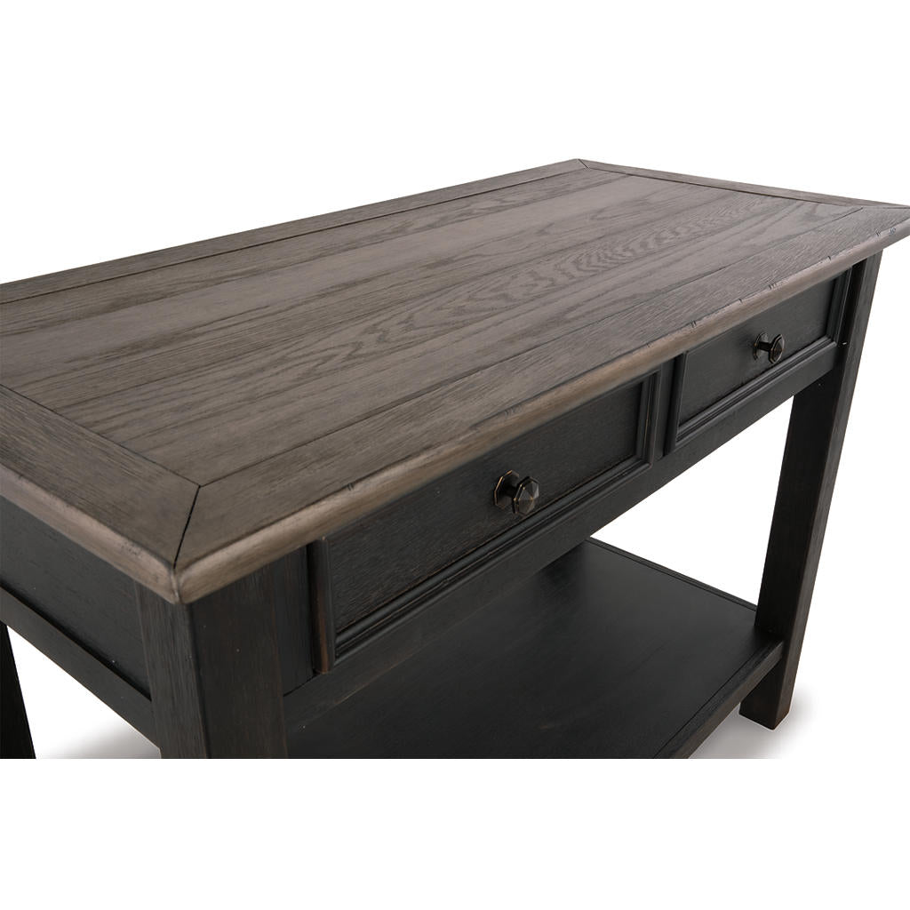 Tyler Creek Coffee Table and 2 End Tables with Console Signature Design by Ashley® Uncategorized