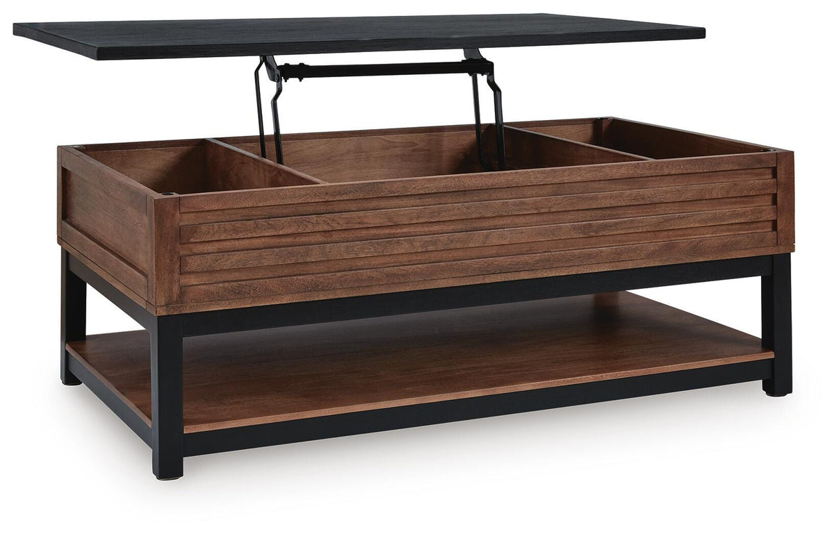 Kallari Lift-Top Coffee Table and 2 End Tables — 3-Piece Set Signature Design by Ashley® Tables