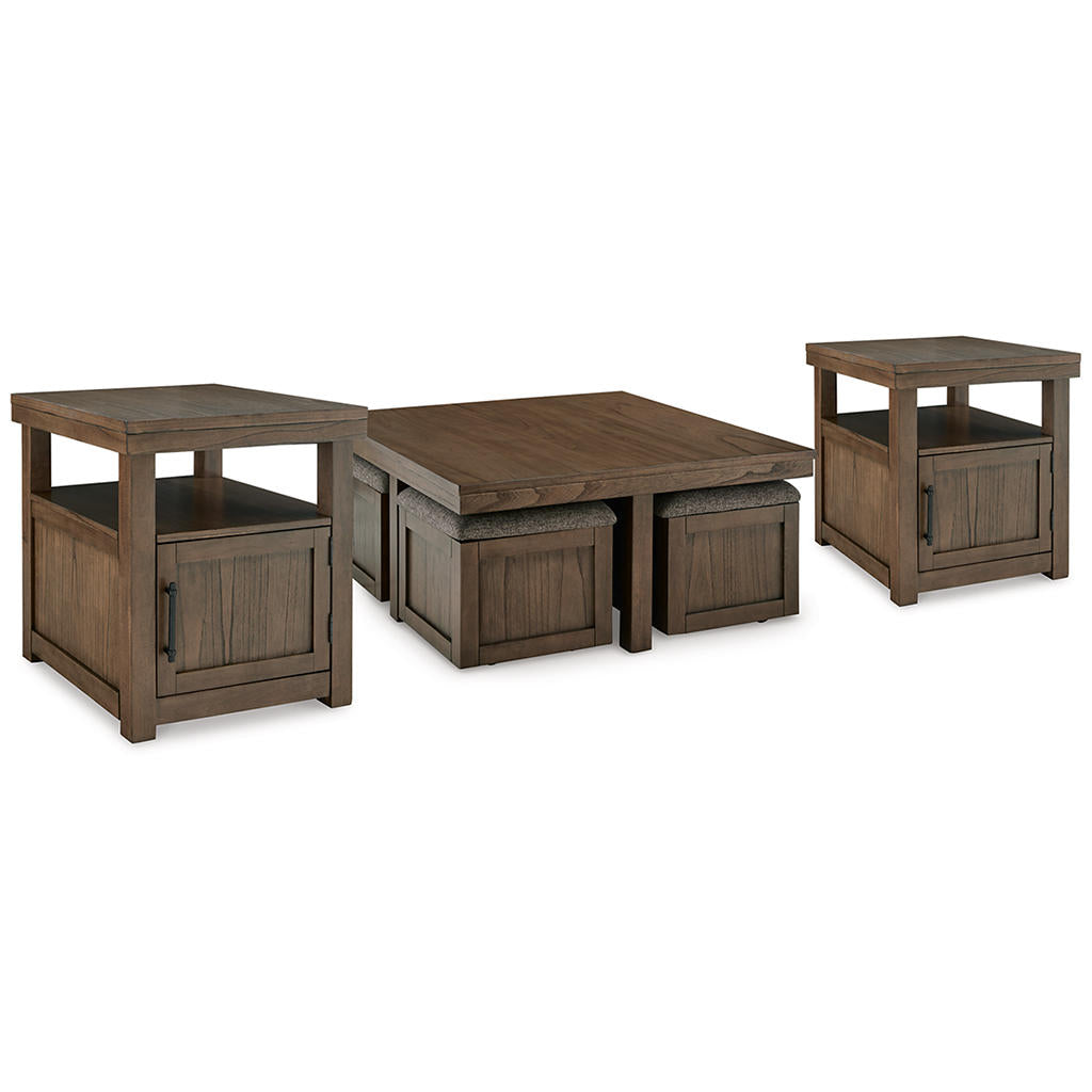 Boardernest Coffee Table and 2 End Tables Signature Design by Ashley® Uncategorized