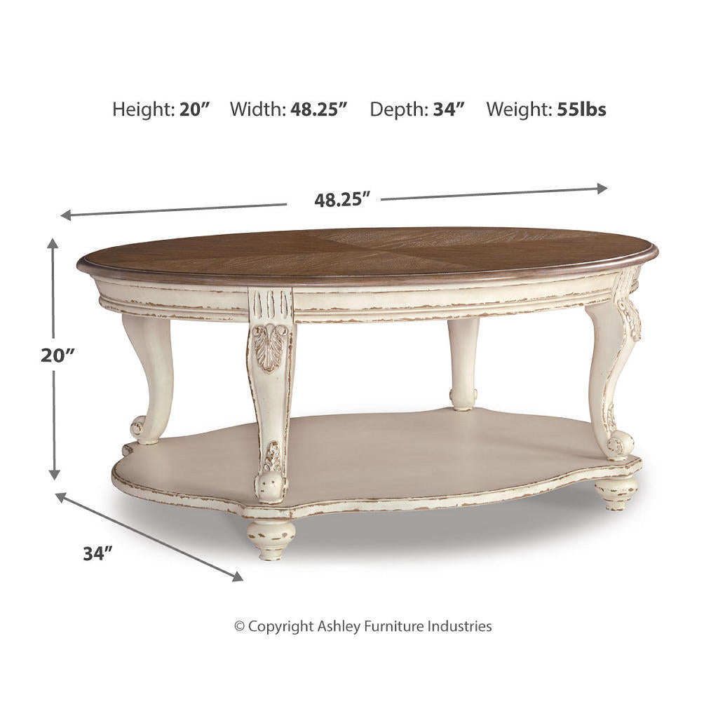 Realyn Coffee Table and 2 End Tables Signature Design by Ashley® Uncategorized