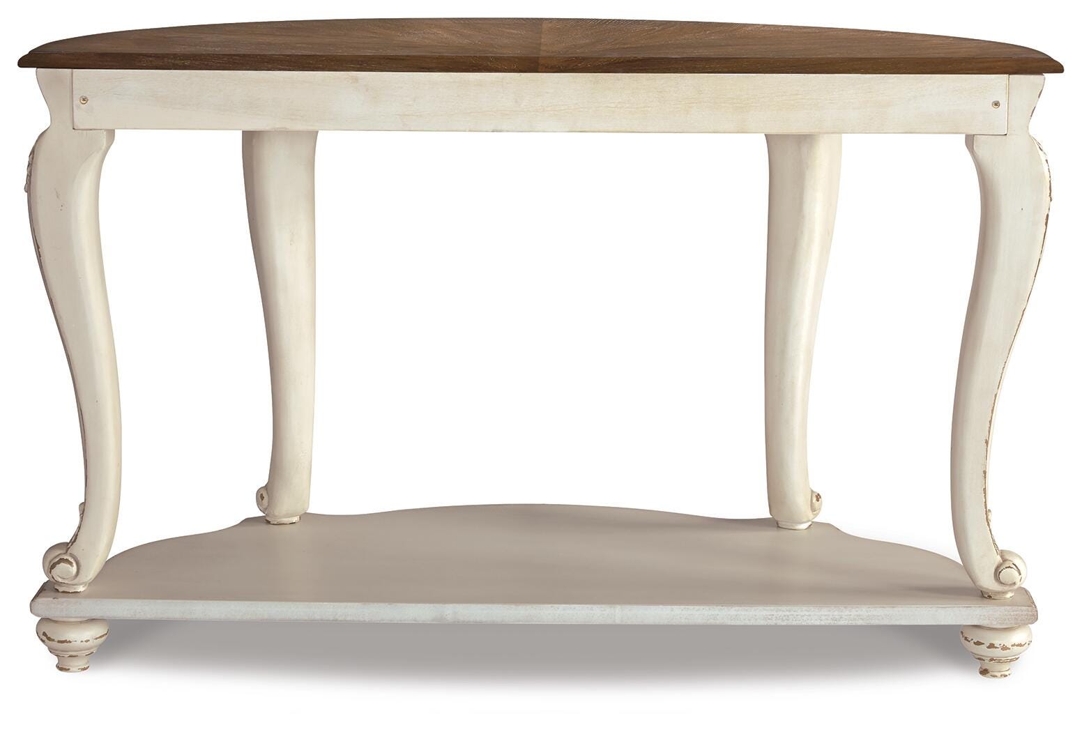 Realyn Coffee Table, 2 End Tables and Console — 4-Piece Set Signature Design by Ashley® Tables
